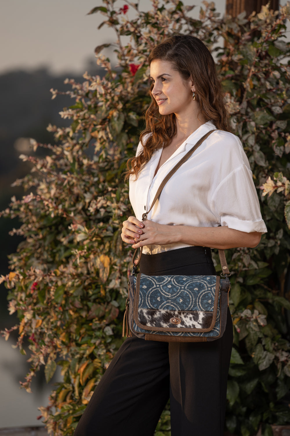 Blue Valentine Shoulder Bag