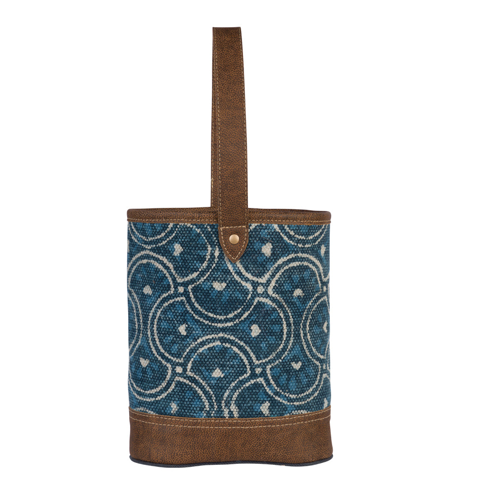 Cool Blue Wine Bag