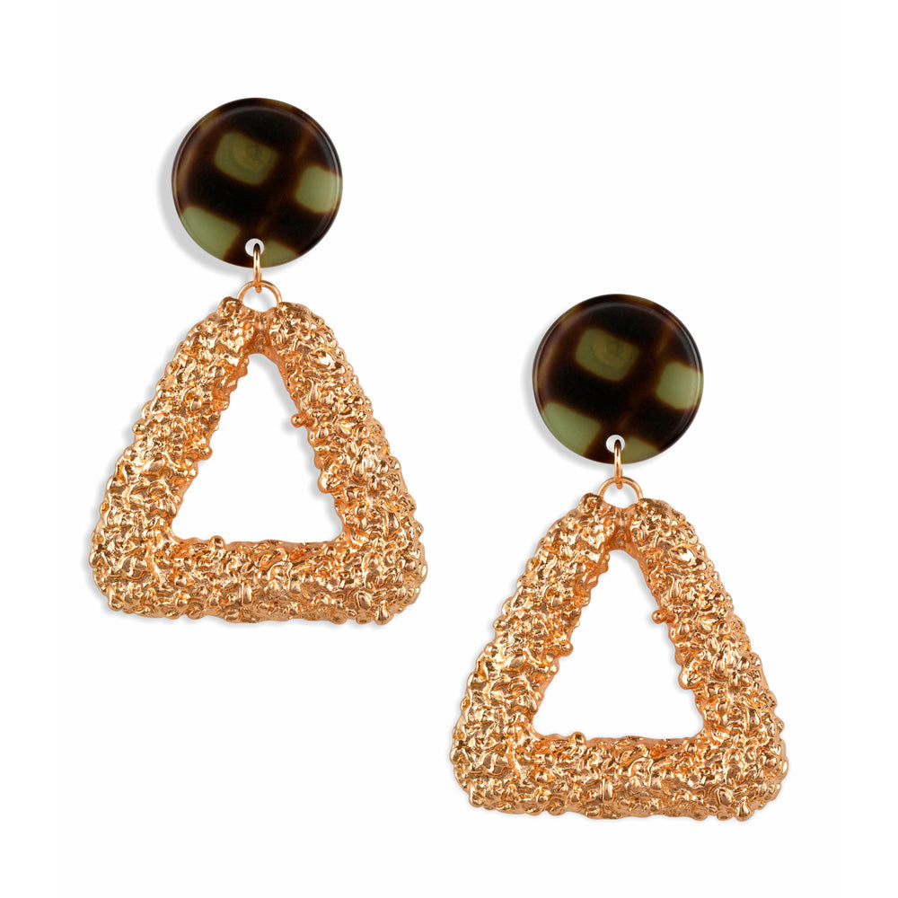 Enchanted Olive Earring