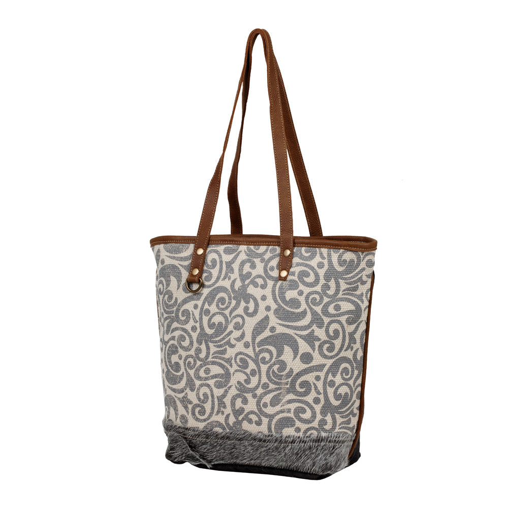 WINTER SNOW TOTE BAG