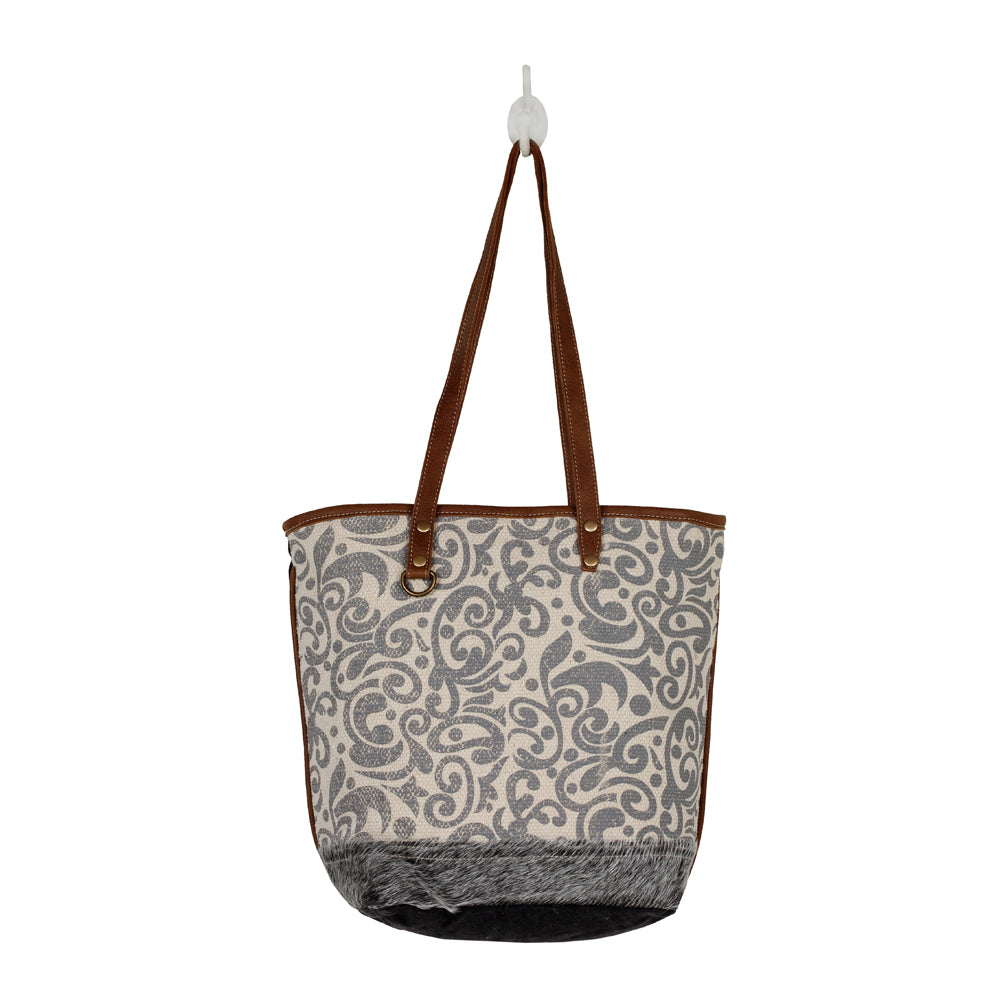 WINTER SNOW TOTE BAG