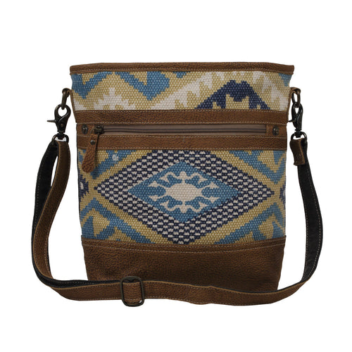 INDIGO CRAFT SHOULDER BAG