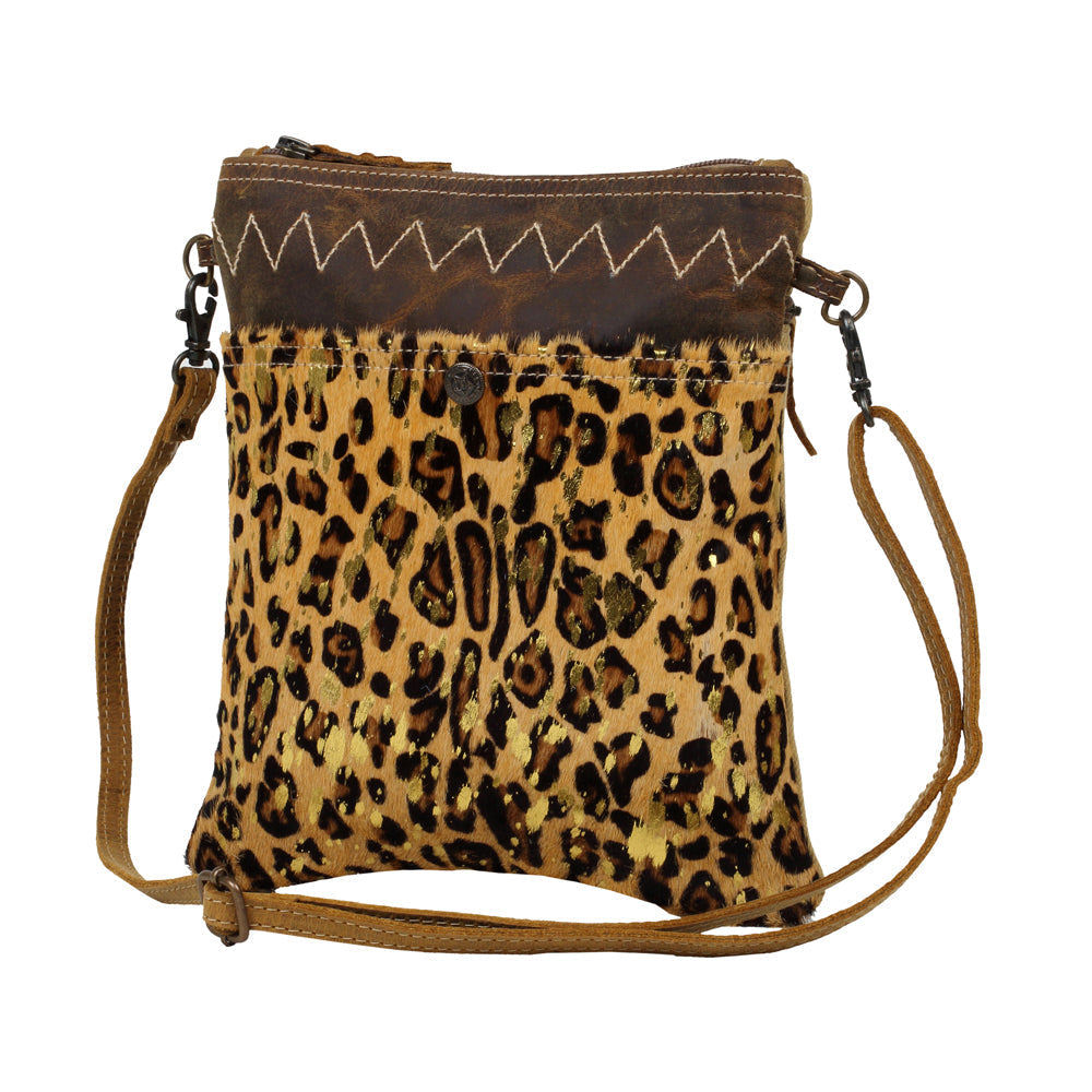 SPIRIT ANIMAL CANVAS AND HAIRON BAG