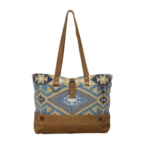 Cloudless Blue Tote Bag