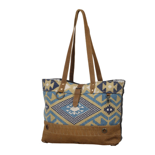 Cloudless Blue Tote Bag