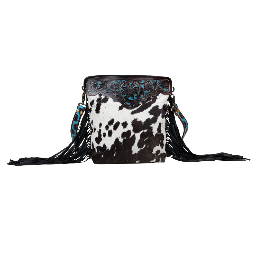 Black Panther Hand-Tooled Bag