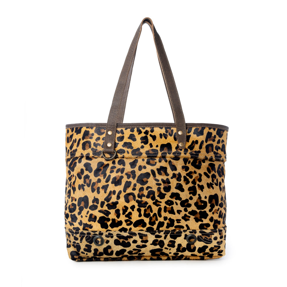 CLINCH  LEATHER AND HAIRON BAG