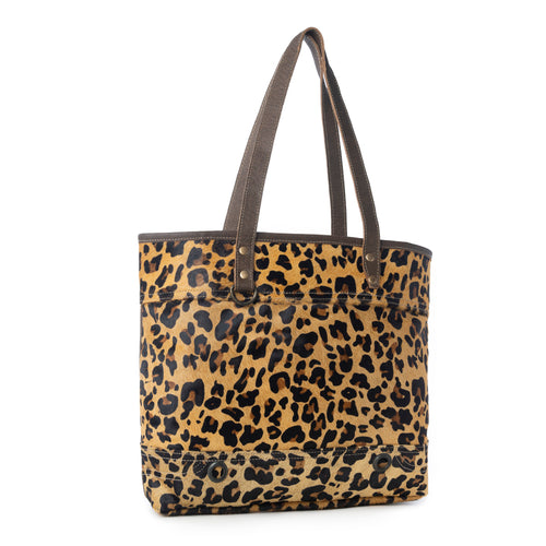CLINCH  LEATHER AND HAIRON BAG