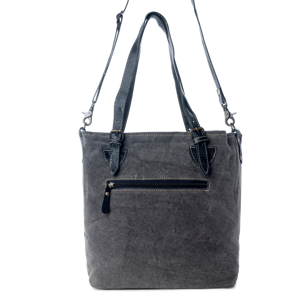 Celestial Canvas And Hairon Bag