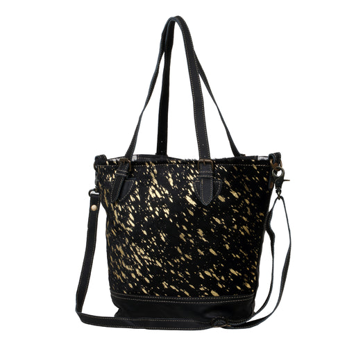 Celestial Canvas And Hairon Bag