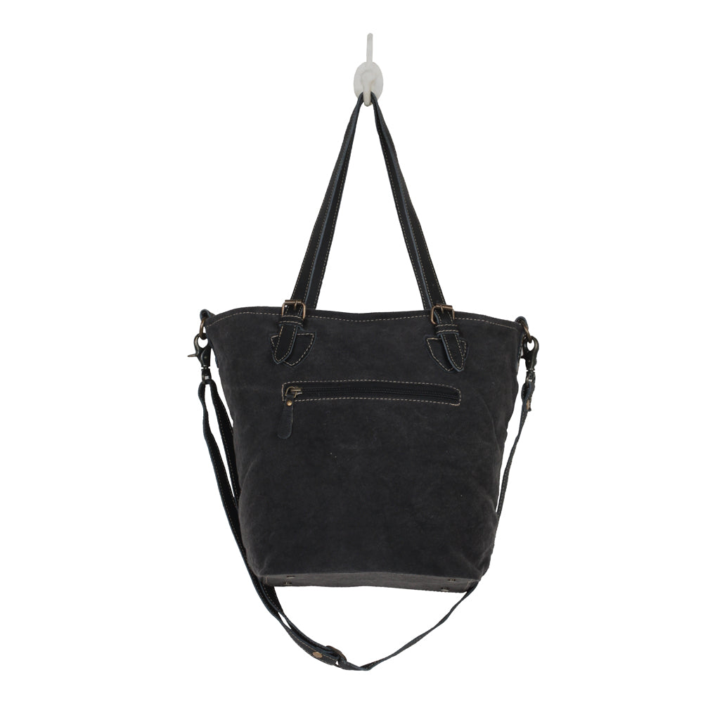 Celestial Canvas And Hairon Bag