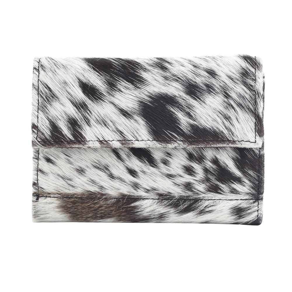 PANDA SWAG LEATHER AND HAIRON WALLET