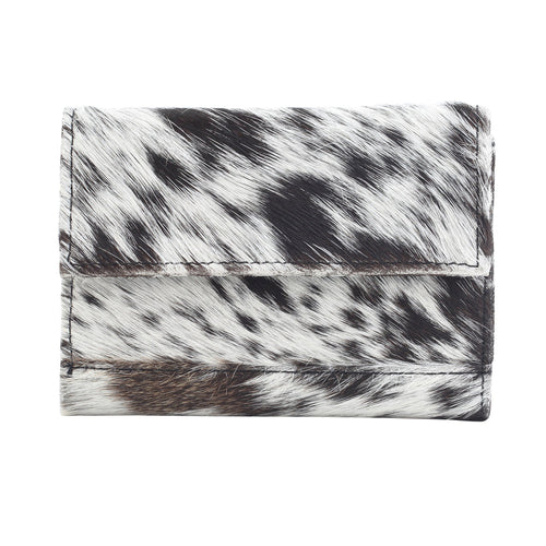PANDA SWAG LEATHER AND HAIRON WALLET