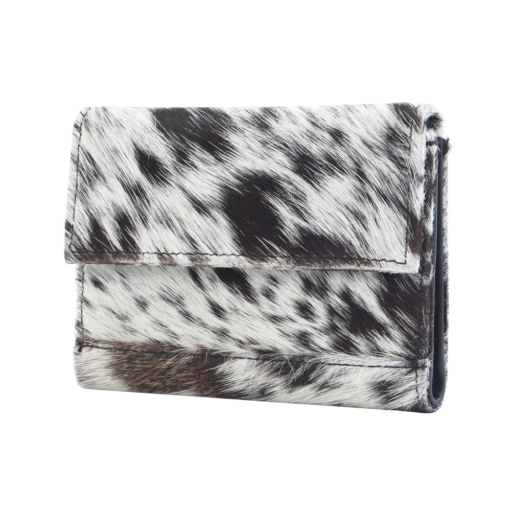 PANDA SWAG LEATHER AND HAIRON WALLET