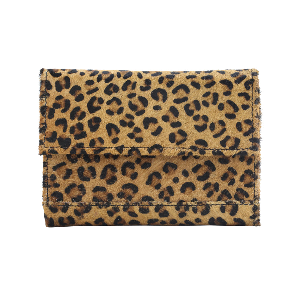 DARK DESIRE LEATHER AND HAIRON WALLET