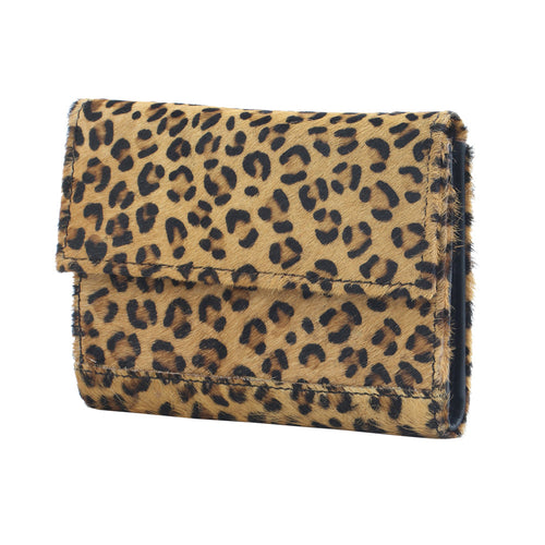 DARK DESIRE LEATHER AND HAIRON WALLET