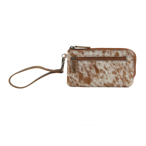 SAND ON BEACH LEATHER AND HAIRON WALLET