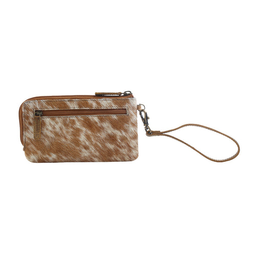 SAND ON BEACH LEATHER AND HAIRON WALLET