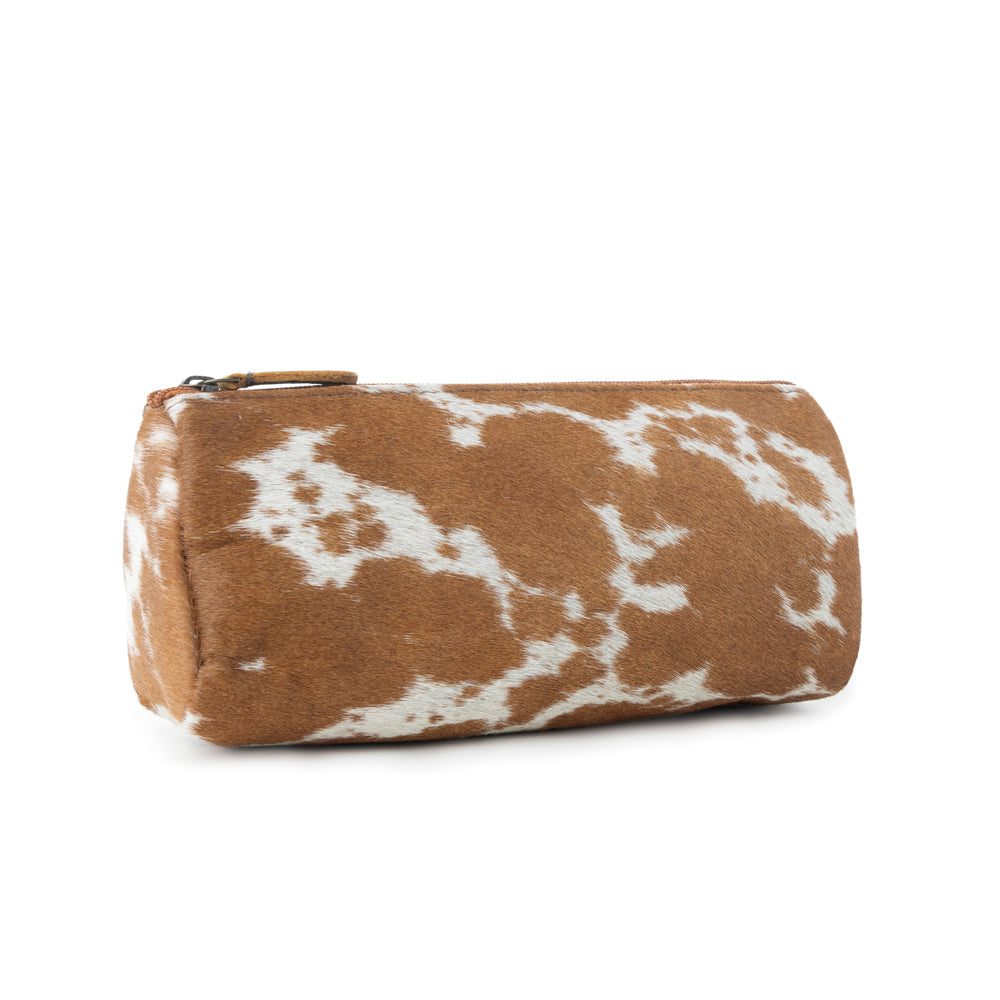 SANDY  LEATHER AND HAIRON MULTI POUCH