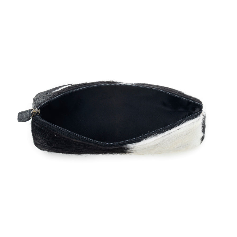 SILKY SLAYER  LEATHER AND HAIRON MULTI POUCH