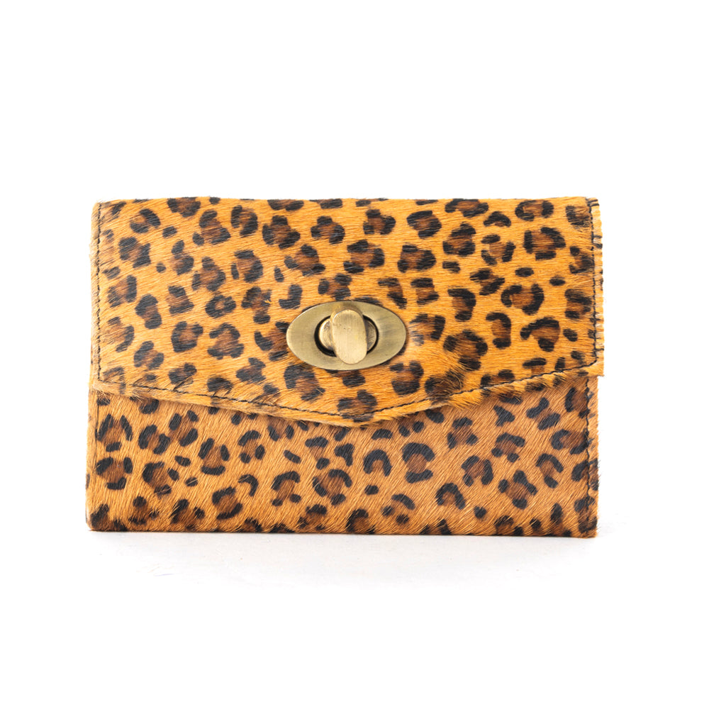 ETERNAL CLASSIC LEATHER AND HAIRON WALLET
