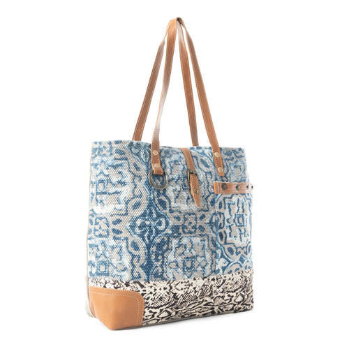 Tinted Indigo Tote Bag