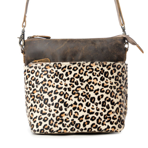 Feline Leather & Hairon Bag