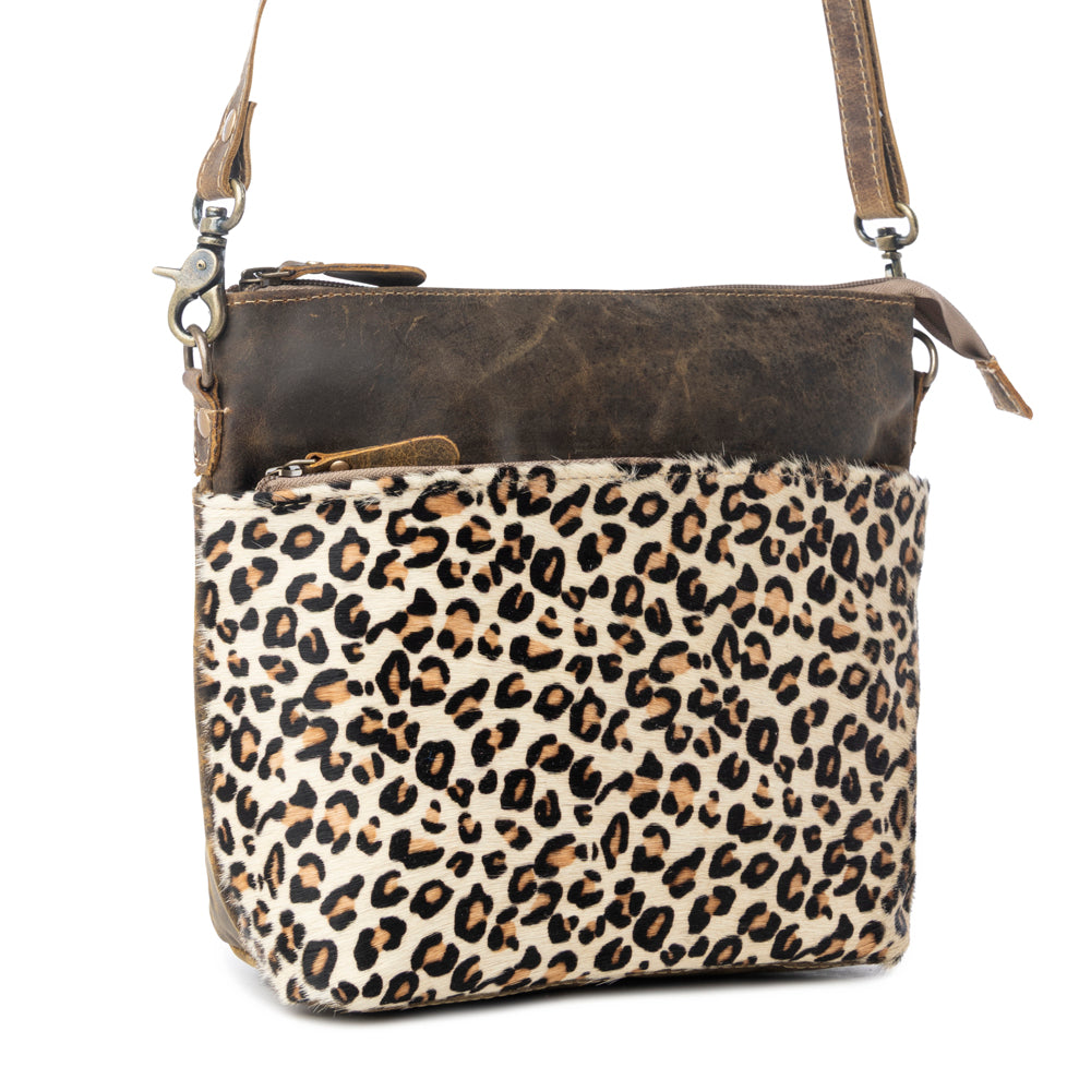 Feline Leather & Hairon Bag
