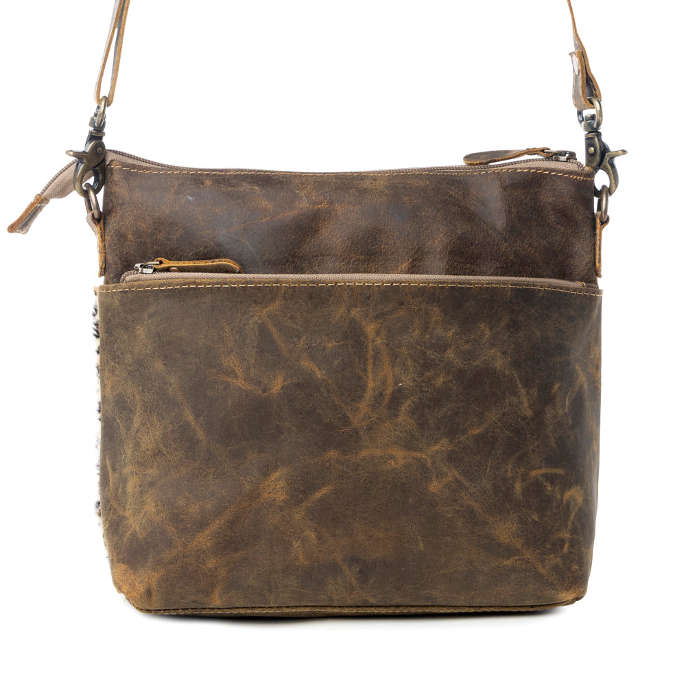 Feline Leather & Hairon Bag