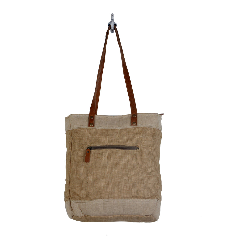 Old School Organic Fabric Market Bag