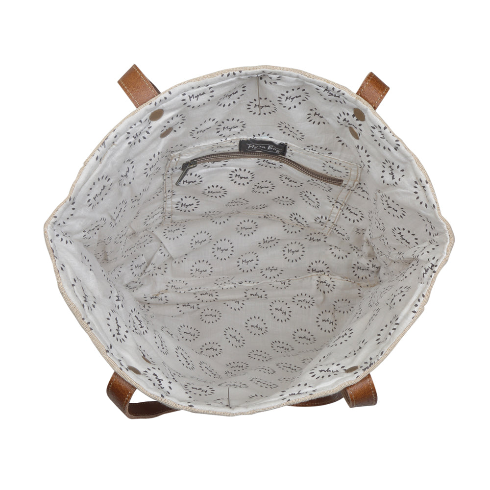 Old School Organic Fabric Market Bag