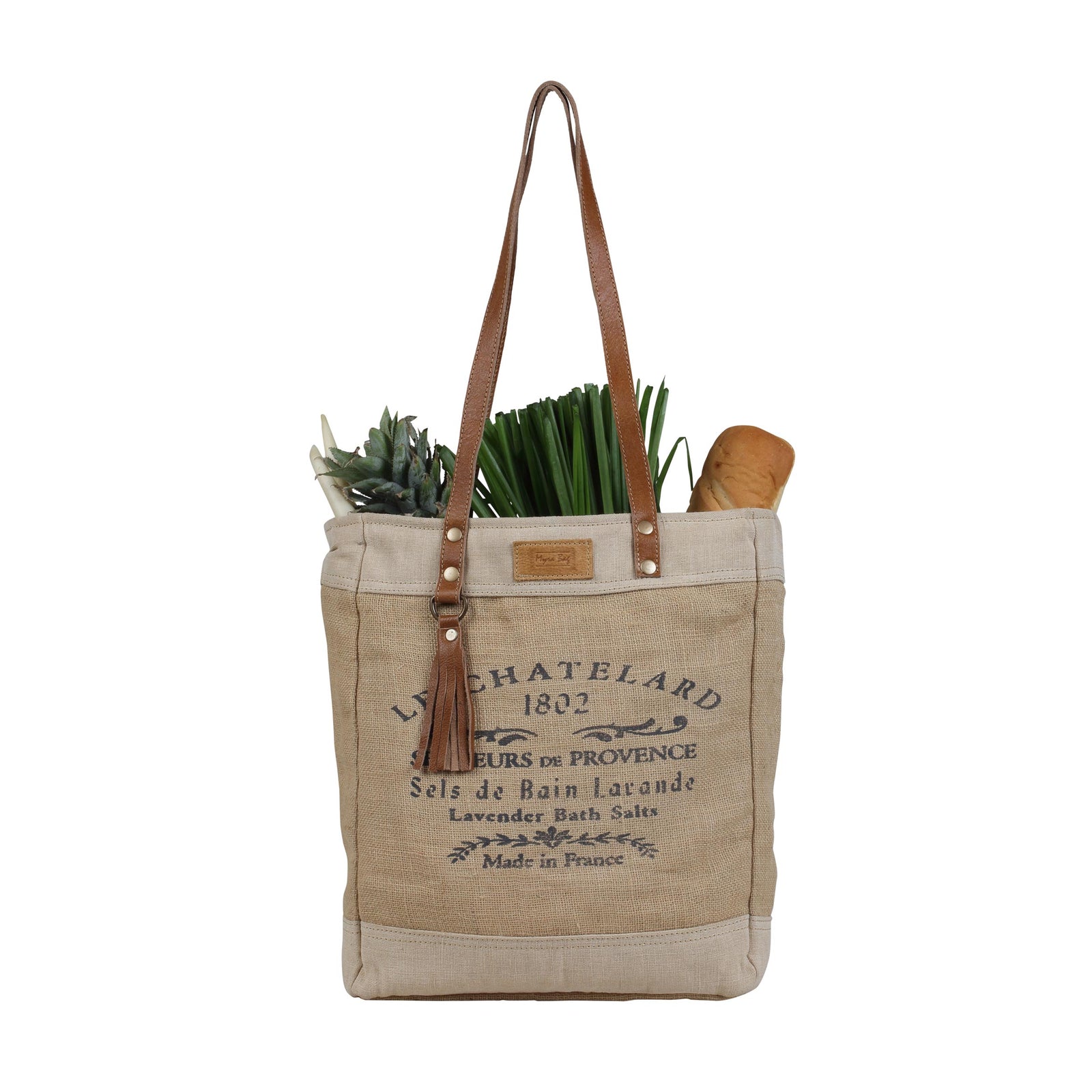 Old School Organic Fabric Market Bag