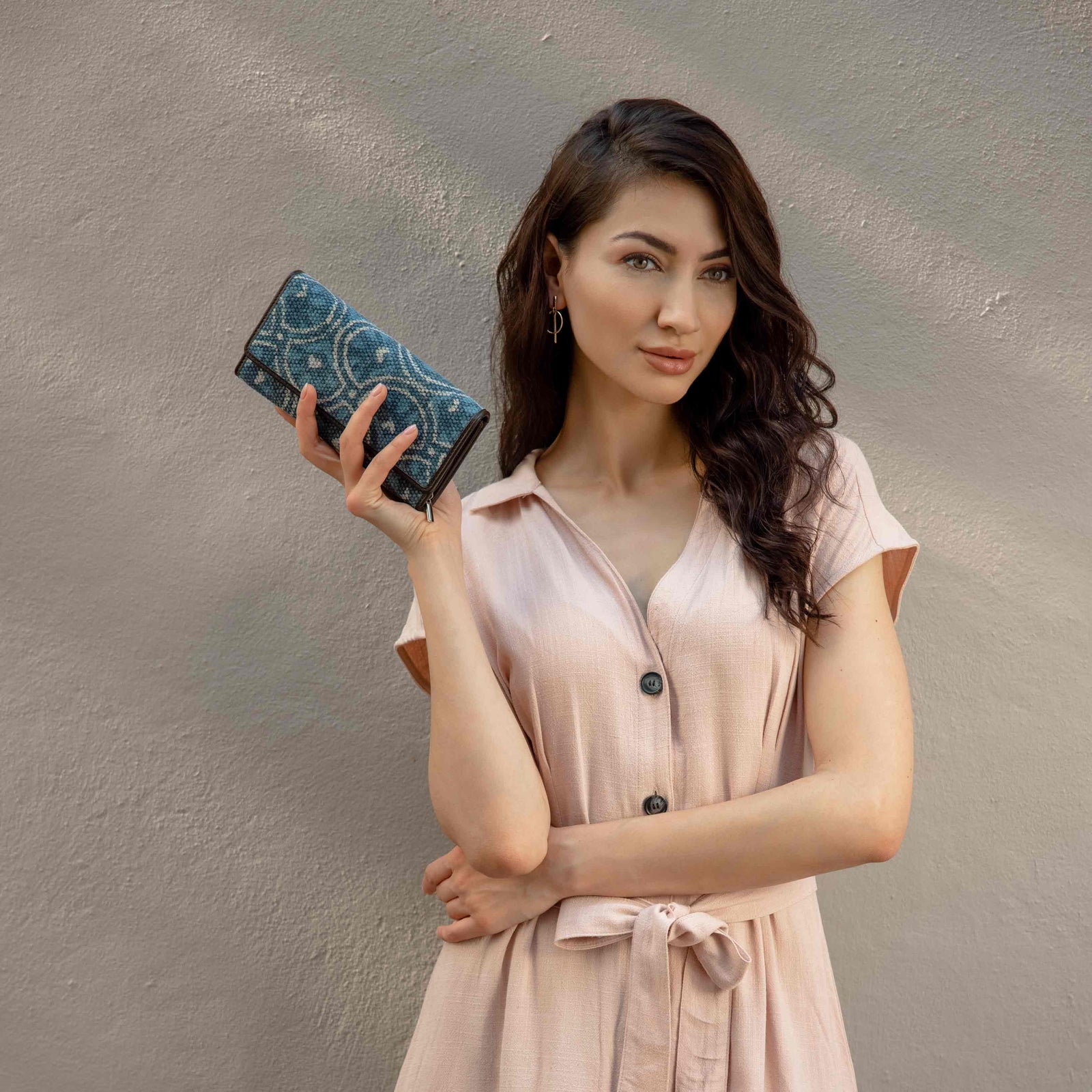 INDIGO LEAF WALLET
