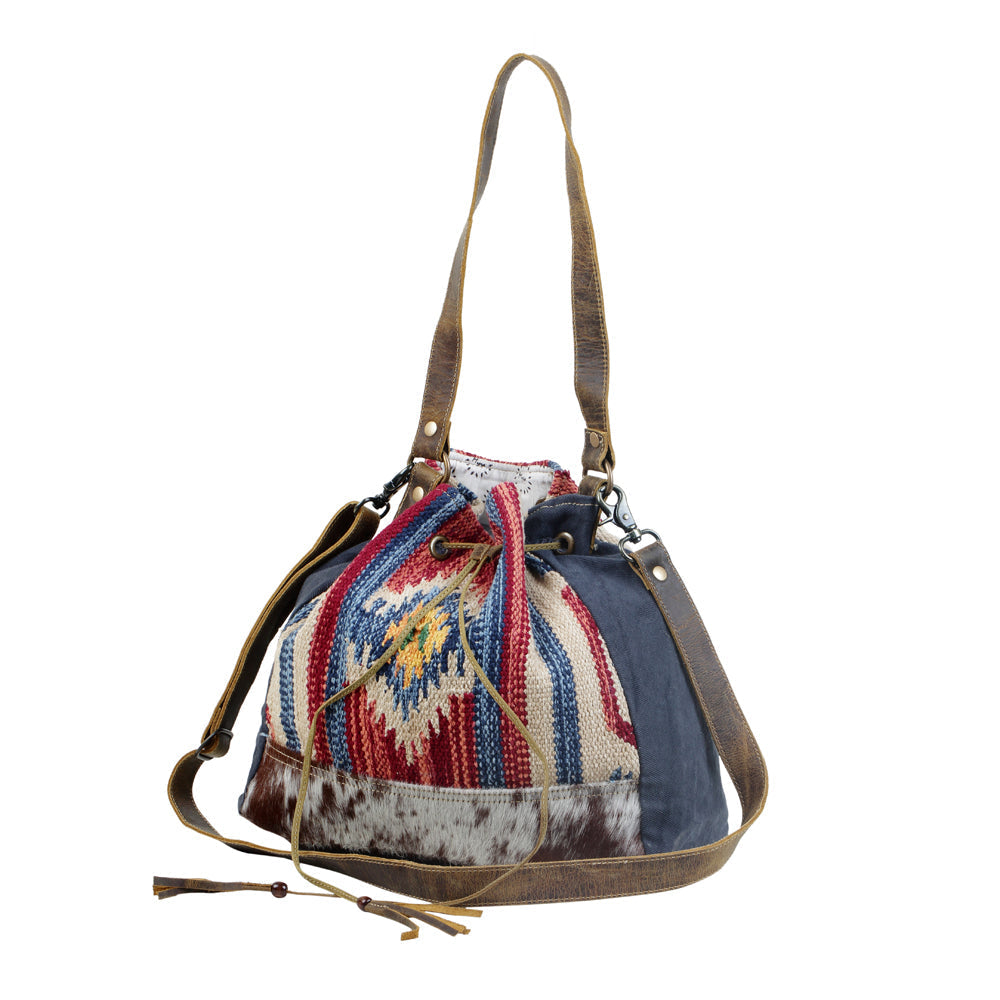 BLUE BUCKET BAG