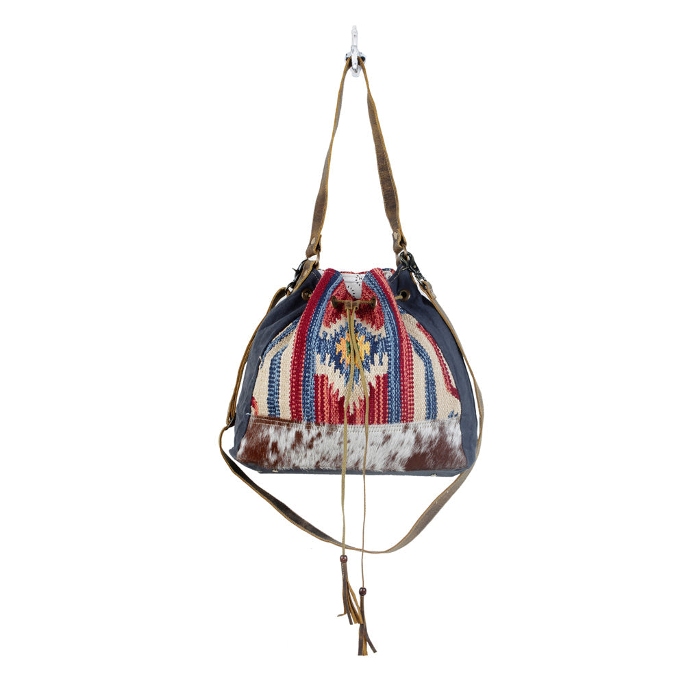 BLUE BUCKET BAG