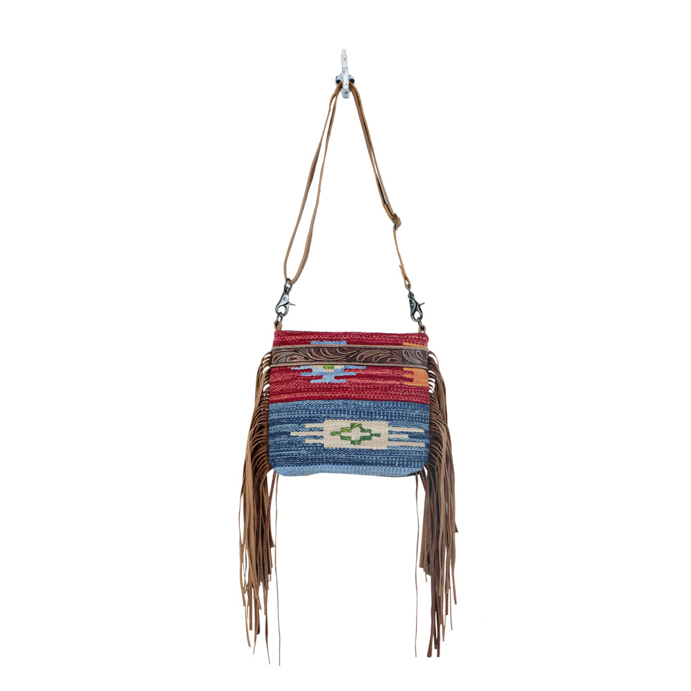 Sunset Hand-Tooled Bag