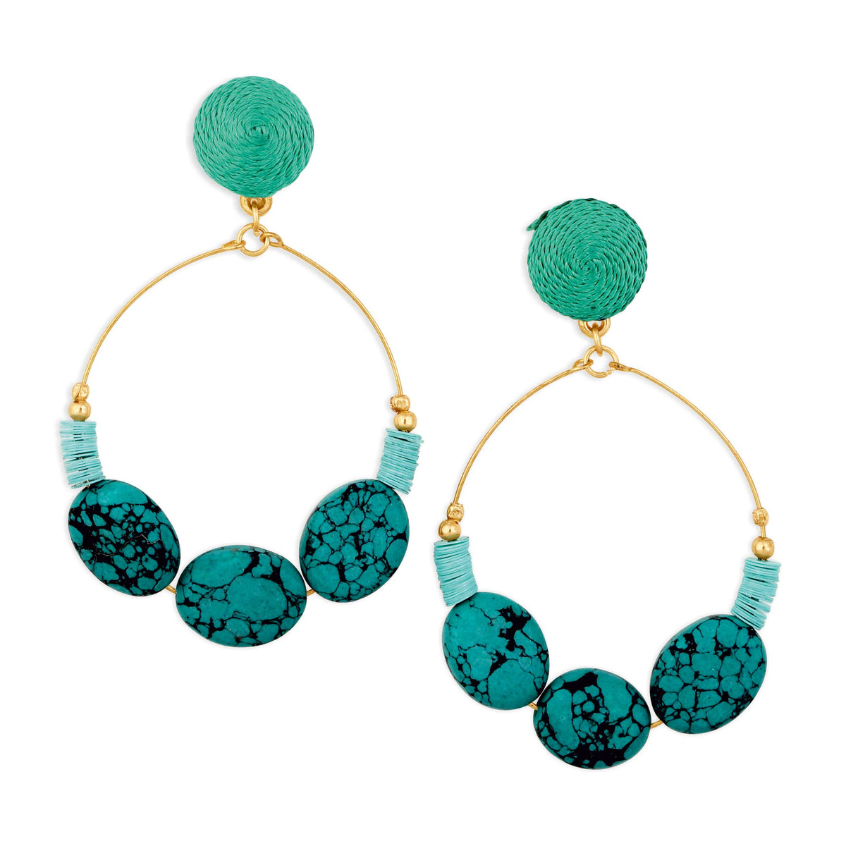 Azure Shells Earrings