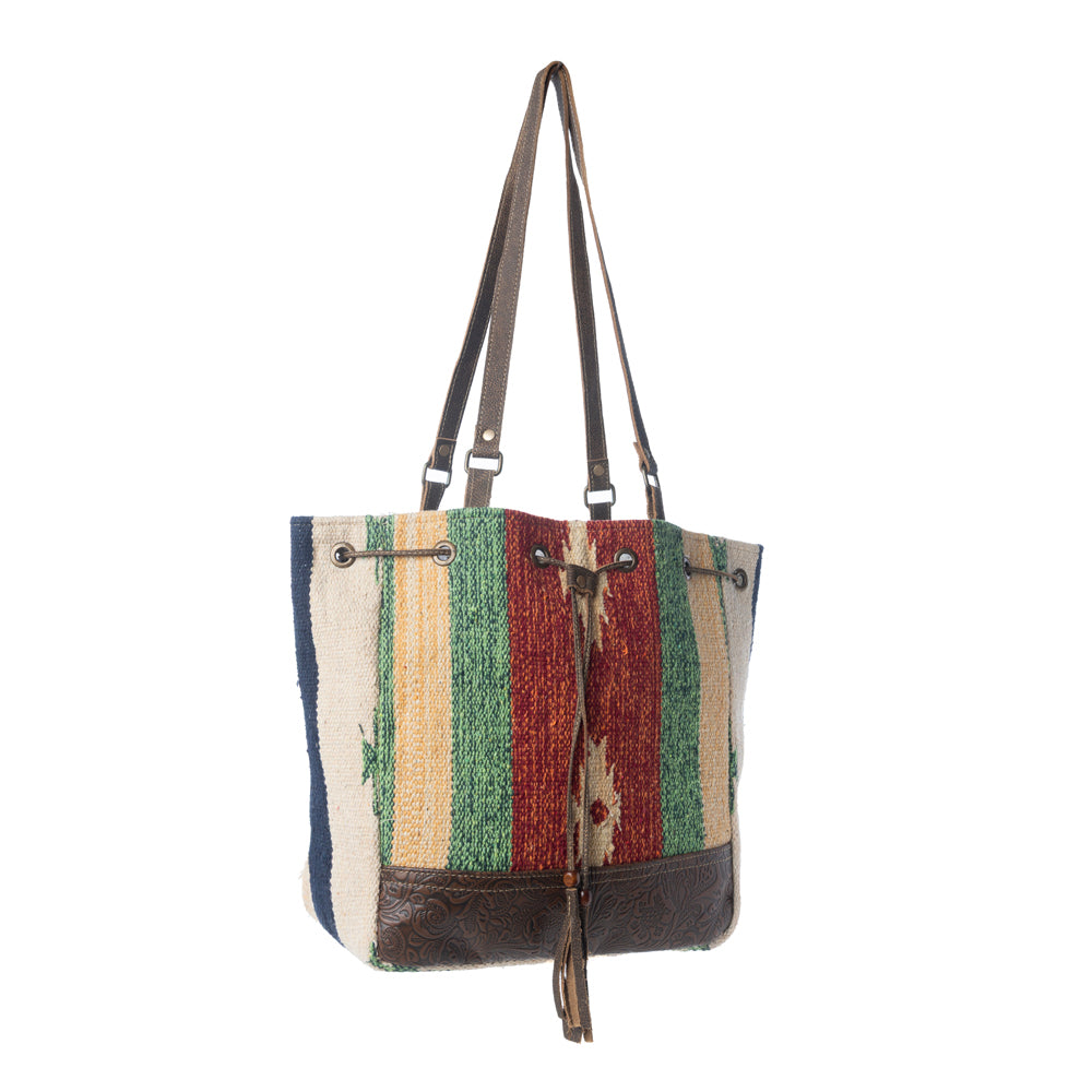 Radiant Red  Bucket Bag