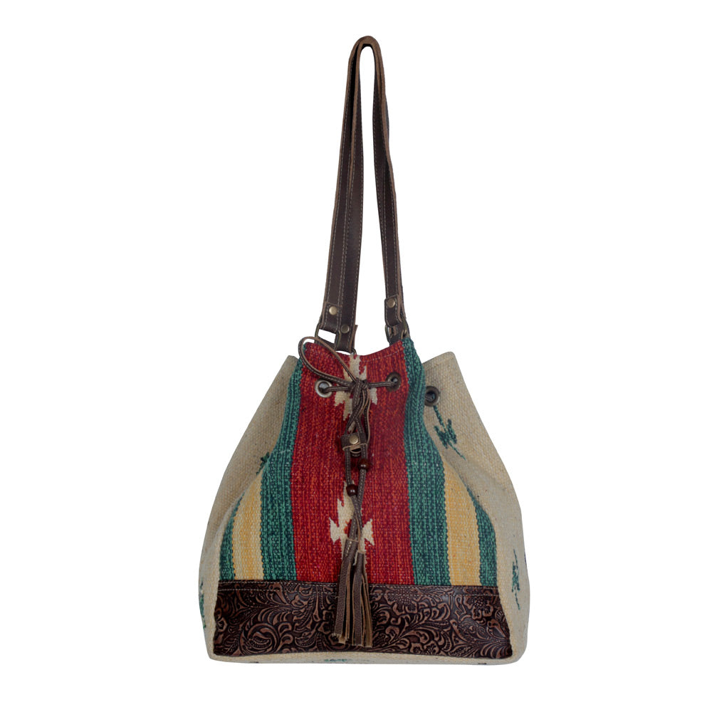 Radiant Red  Bucket Bag