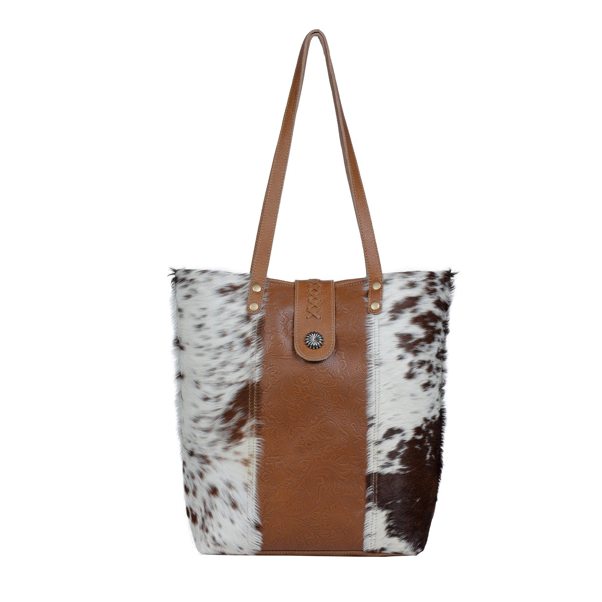 Grizzly bear Canvas & Hairon Bag