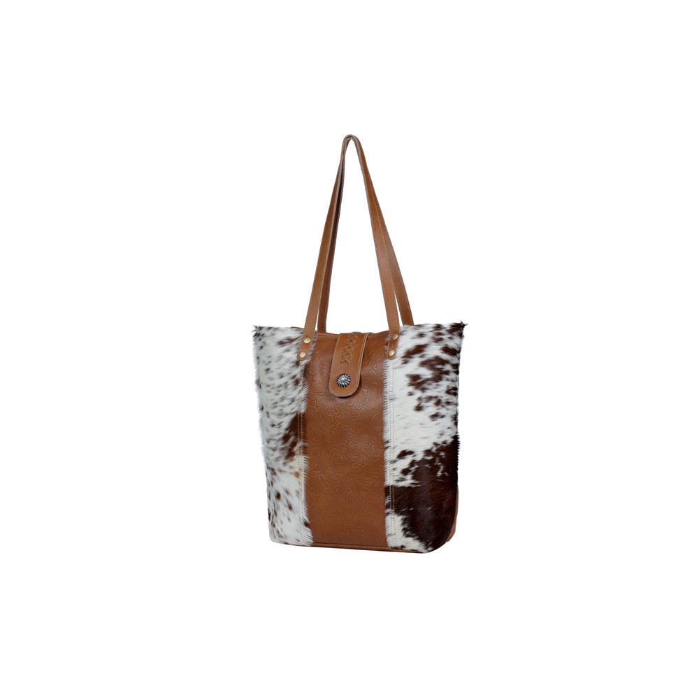 Grizzly bear Canvas & Hairon Bag