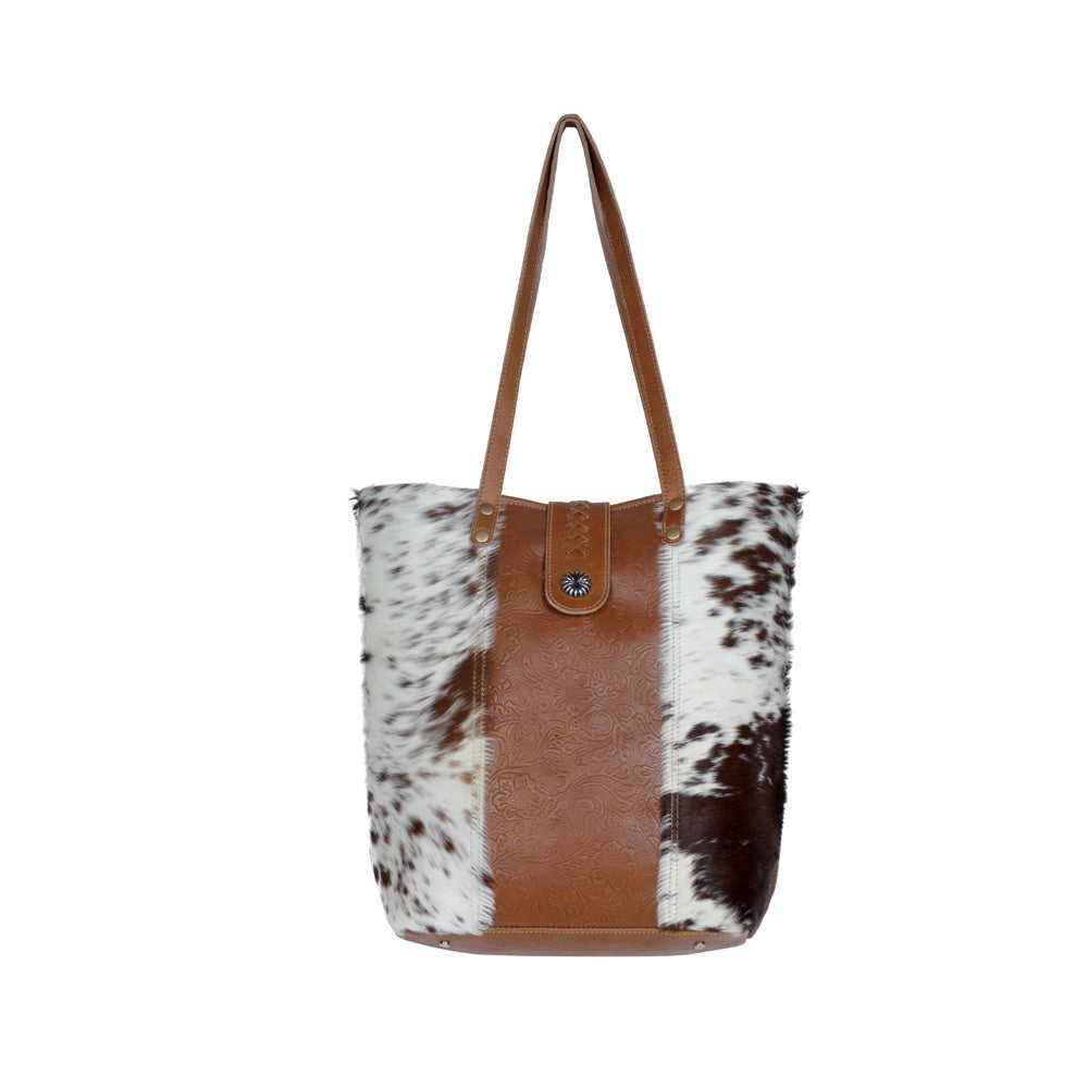 Grizzly bear Canvas & Hairon Bag