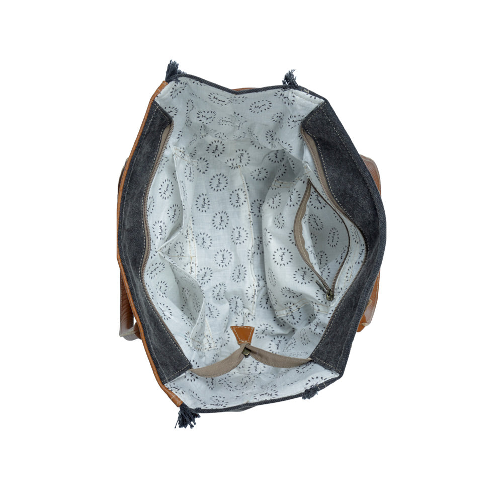 Spotless Canvas & Hairon Bag