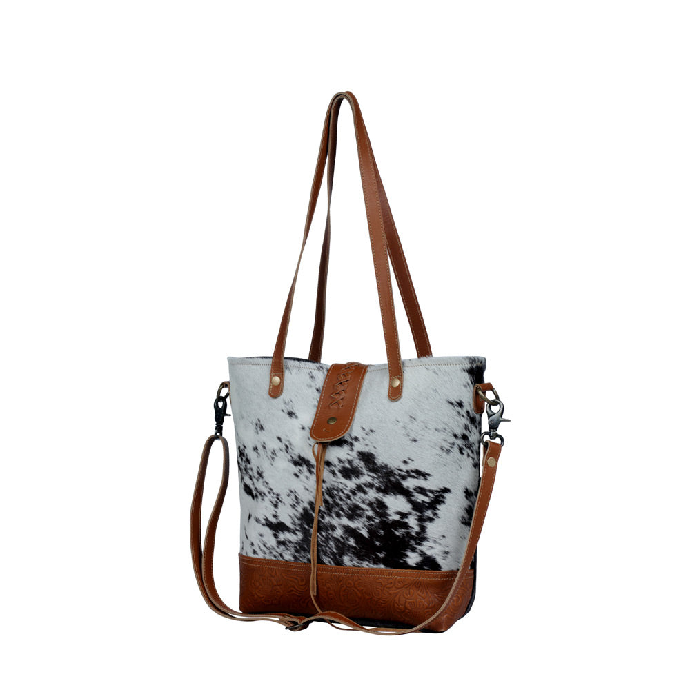 Galaxy Canvas & Hairon Bag