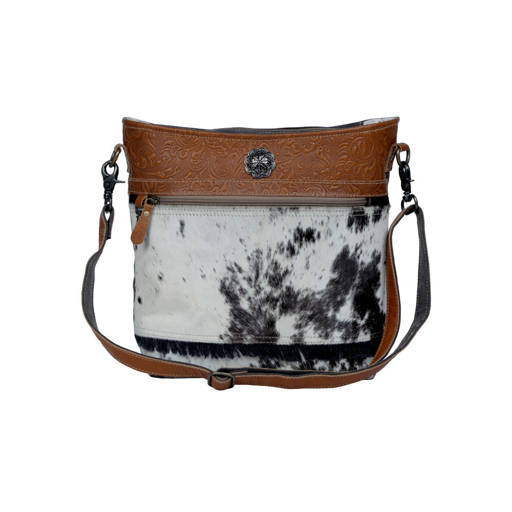Speechless Canvas & Hairon Bag