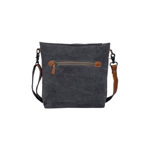 Speechless Canvas & Hairon Bag