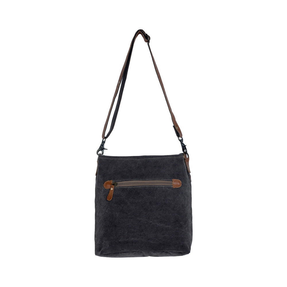 Speechless Canvas & Hairon Bag