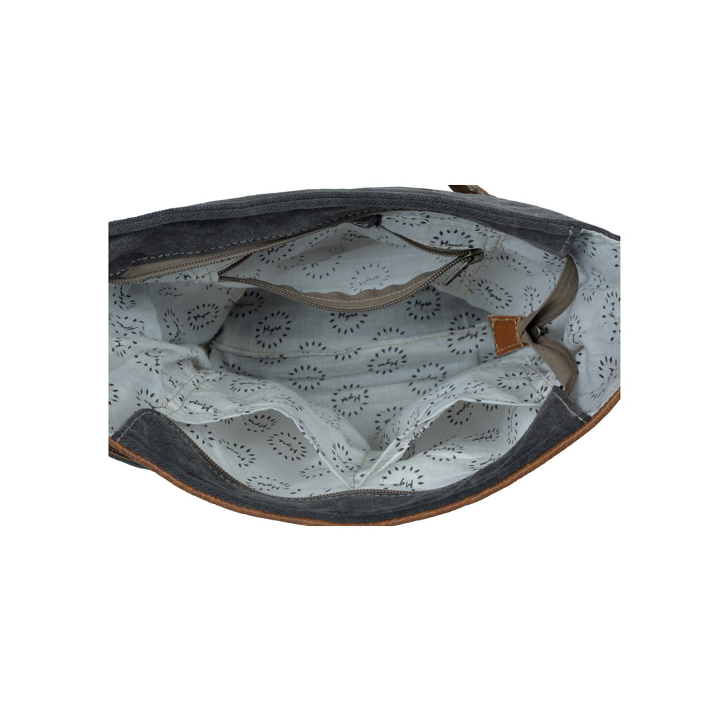 Speechless Canvas & Hairon Bag