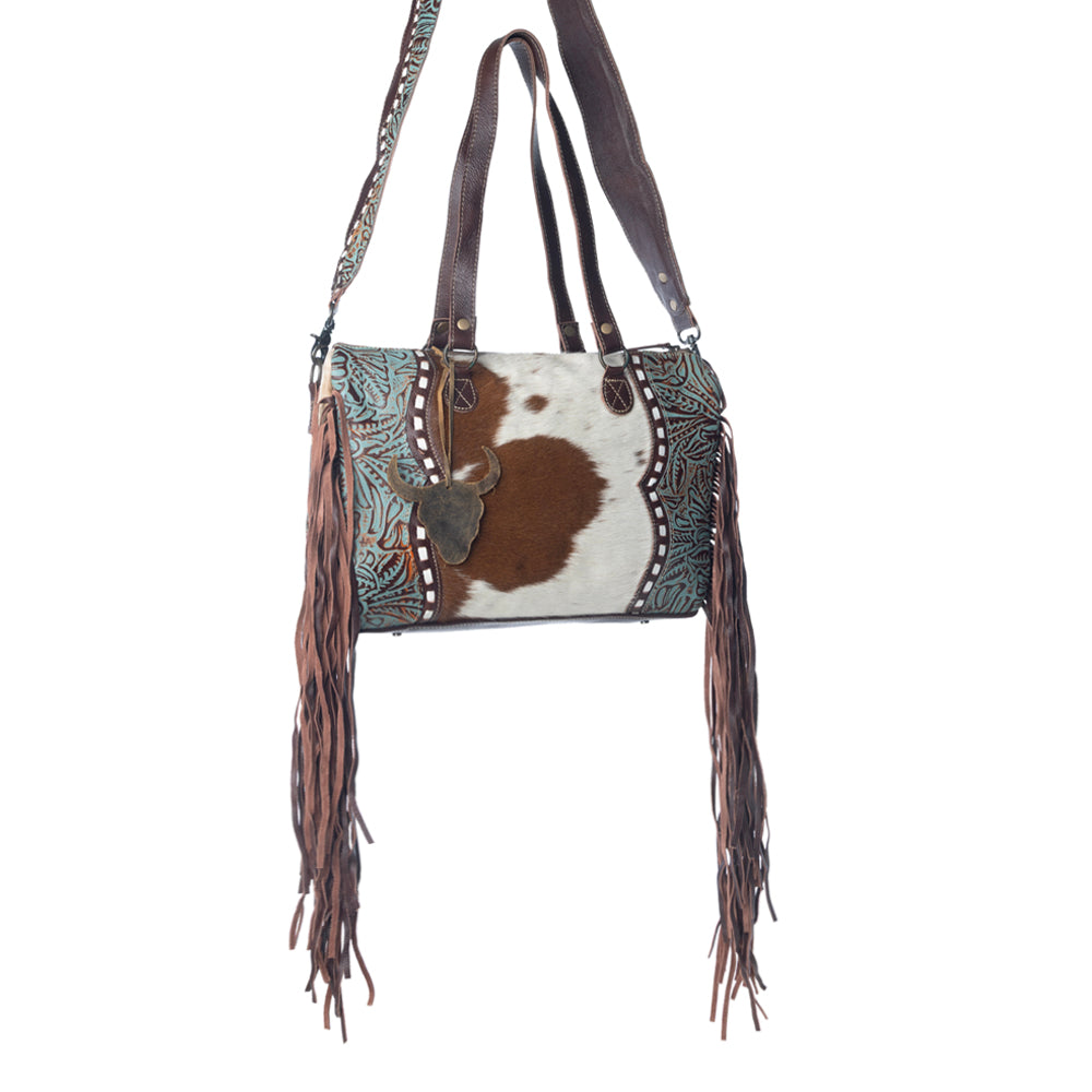 Dangle Wangle  Leather & Hairon Bag