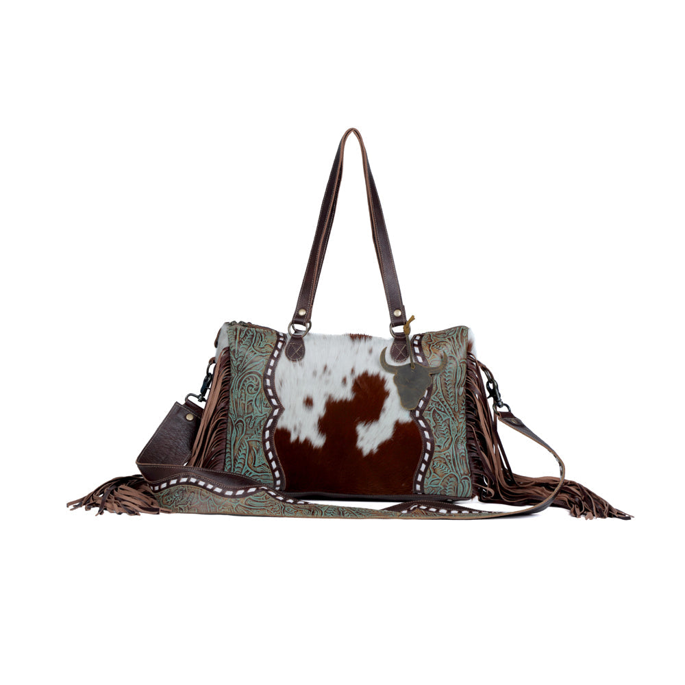 Dangle Wangle  Leather & Hairon Bag